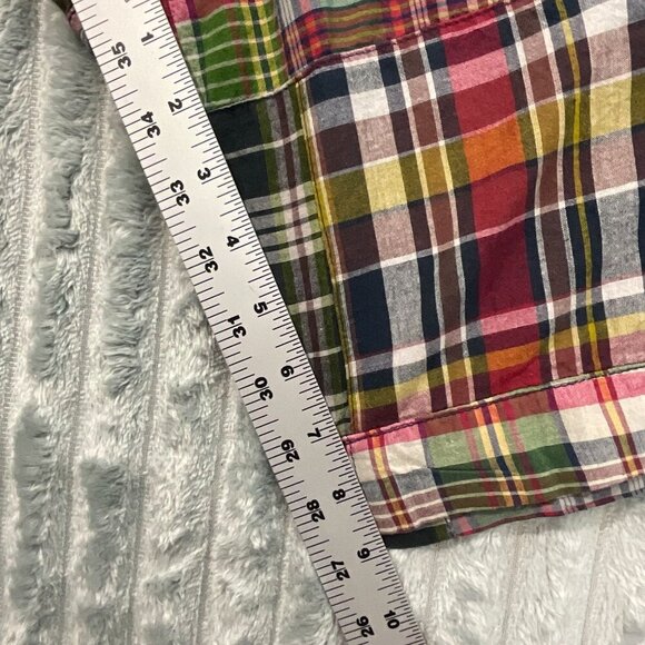 Polo Ralph Lauren Mens Madras Shorts Cotton Preppy Multi-Color Classic Fit 40 - Picture 9 of 10